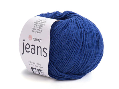 Photo de YarnArt Jeans - 50 g / 160 m – disponible chez Šarlotes audumi