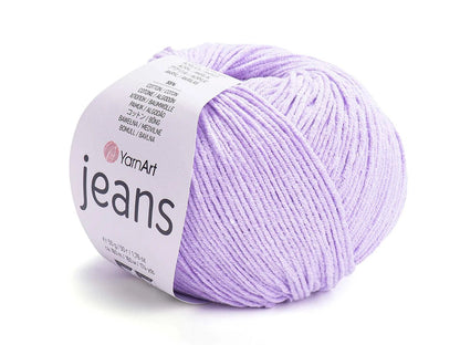 Image du fil YarnArt Jeans - 50g / 160m – disponible chez Šarlotes audumi