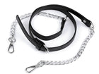 Black with silver