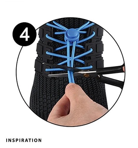 Attēls ar Elastīgas atstarojošas kurpju šņores bez siešanas 120 cm|dažādu toņu – pieejams Šarlotes audumi