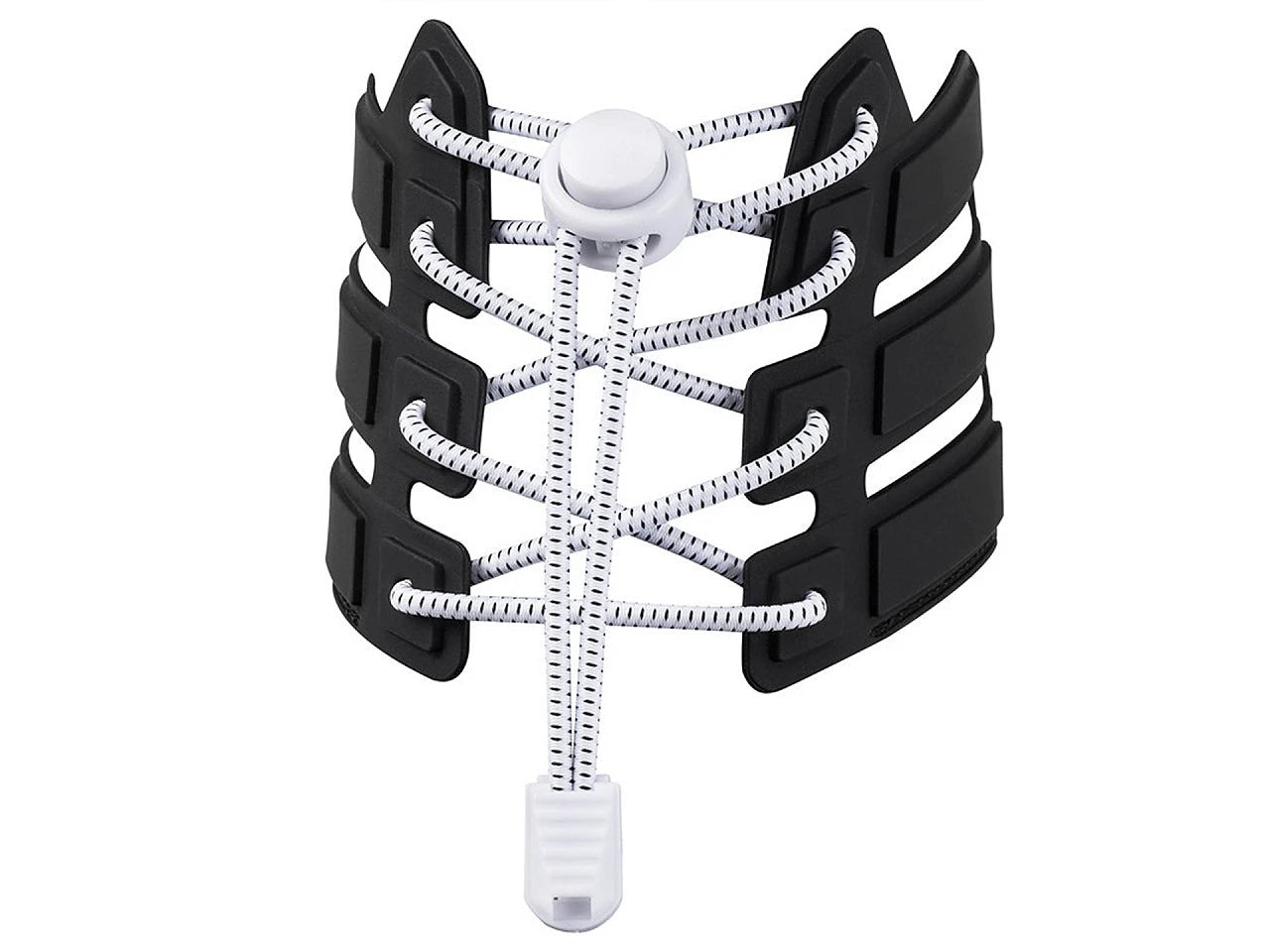 Attēls ar Elastīgas atstarojošas kurpju šņores bez siešanas 120 cm|dažādu toņu – pieejams Šarlotes audumi