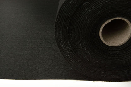 Feutre en rouleaux, 1 mm - noir 220 g/m²