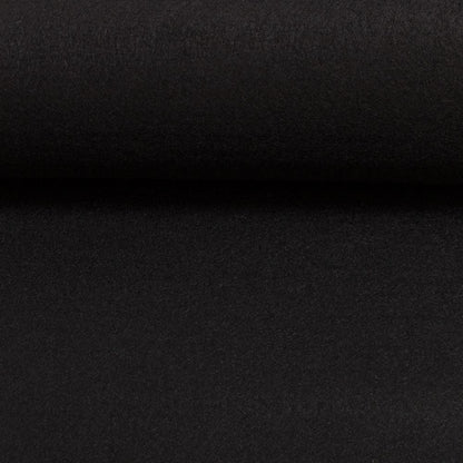 Filca audums ruļļos, 3 mm - melns 550 g/m²