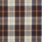 Flanelis - brūns ar zilu 150 g/m²