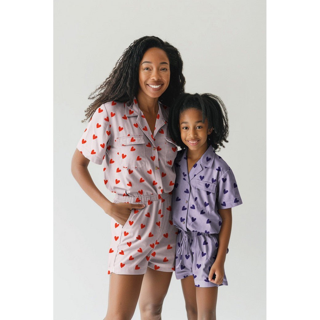 Attēls ar Flanelis - sarkanas sirsniņas 165 g/m² – pieejams Šarlotes audumi