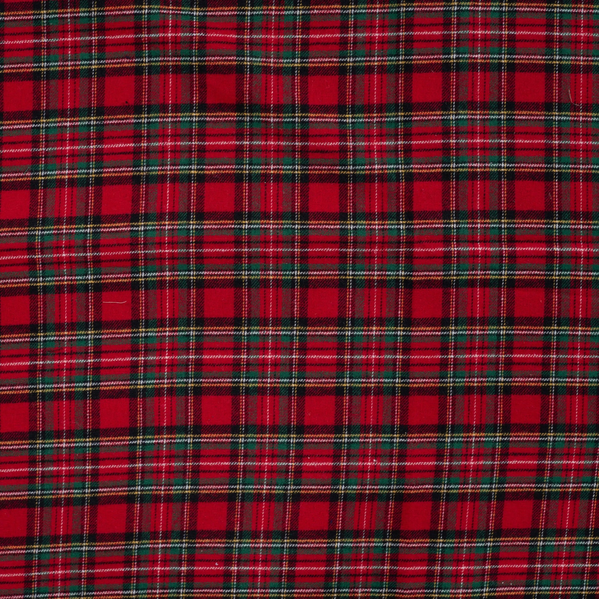 Attēls ar Flanelis - sarkans rūtains 135 g/m² – pieejams Šarlotes audumi