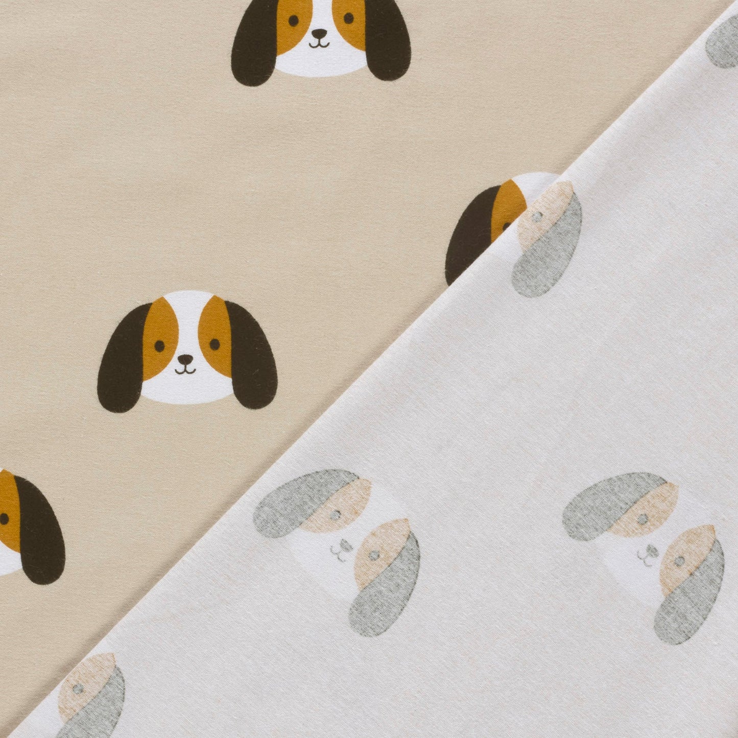 Attēls ar Flanelis - suņi 165 g/m² – pieejams Šarlotes audumi