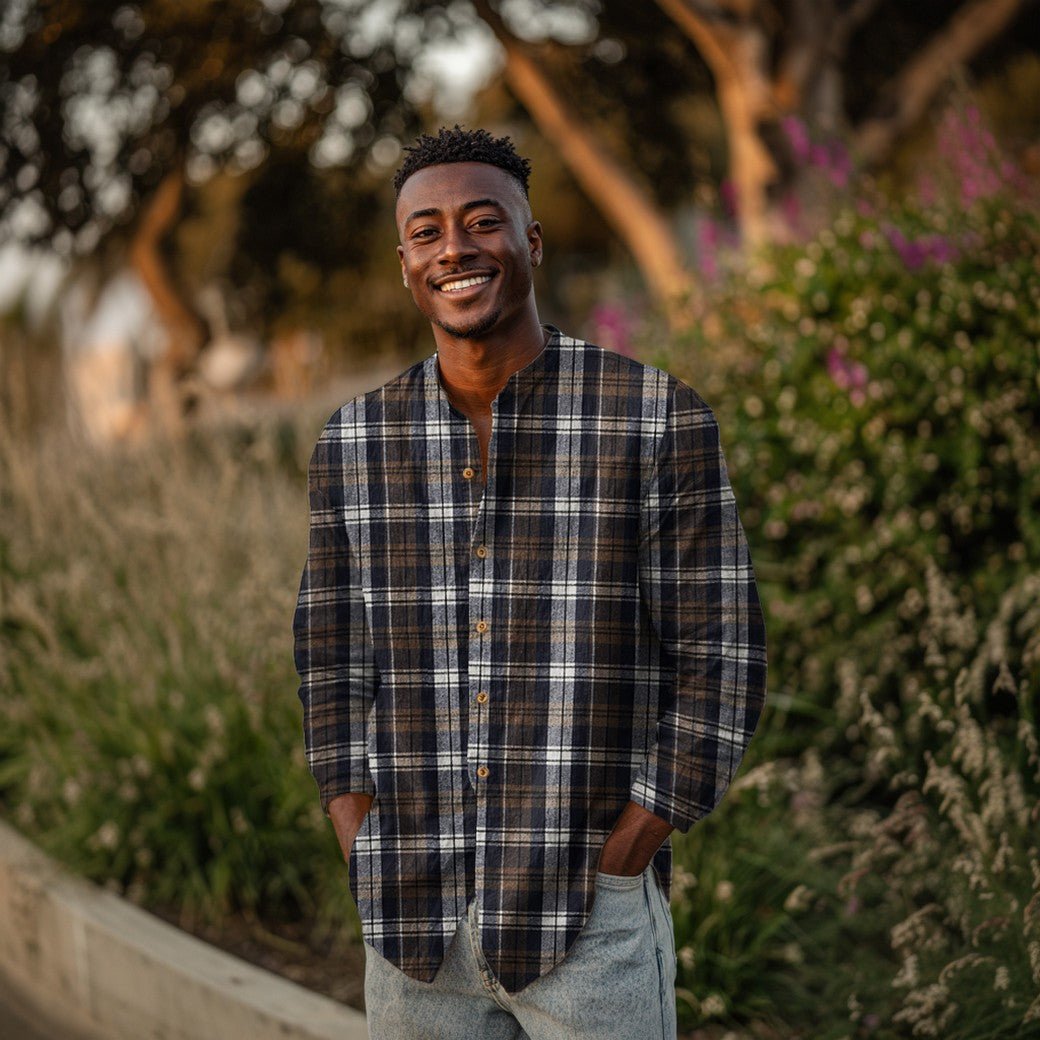 Attēls ar Flanelis - tumši zaļš rūtains 137 g/m² – pieejams Šarlotes audumi