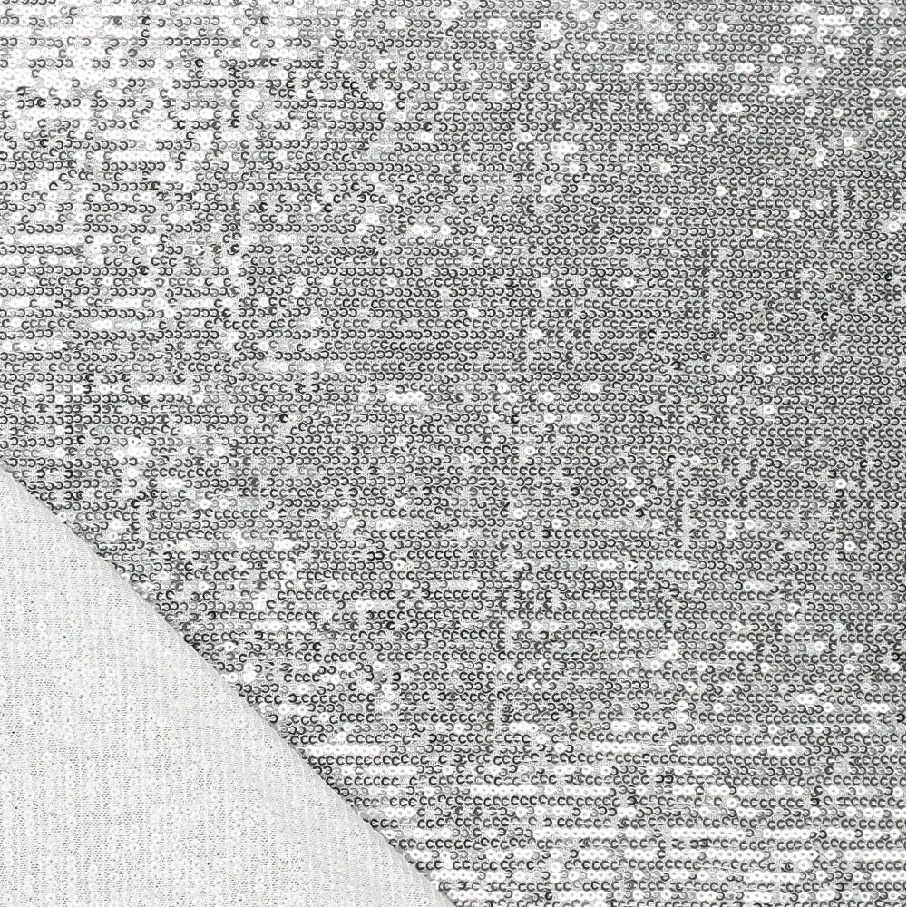 Attēls ar Fliteru audums - sudraba 285 g/m² – pieejams Šarlotes audumi