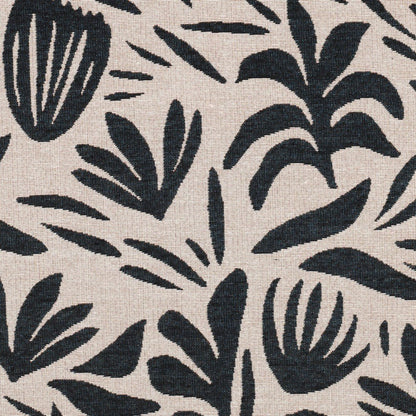 Tapisserie - feuilles noires 310 g/m²