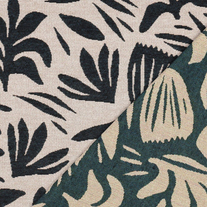 Tapisserie - feuilles noires 310 g/m²
