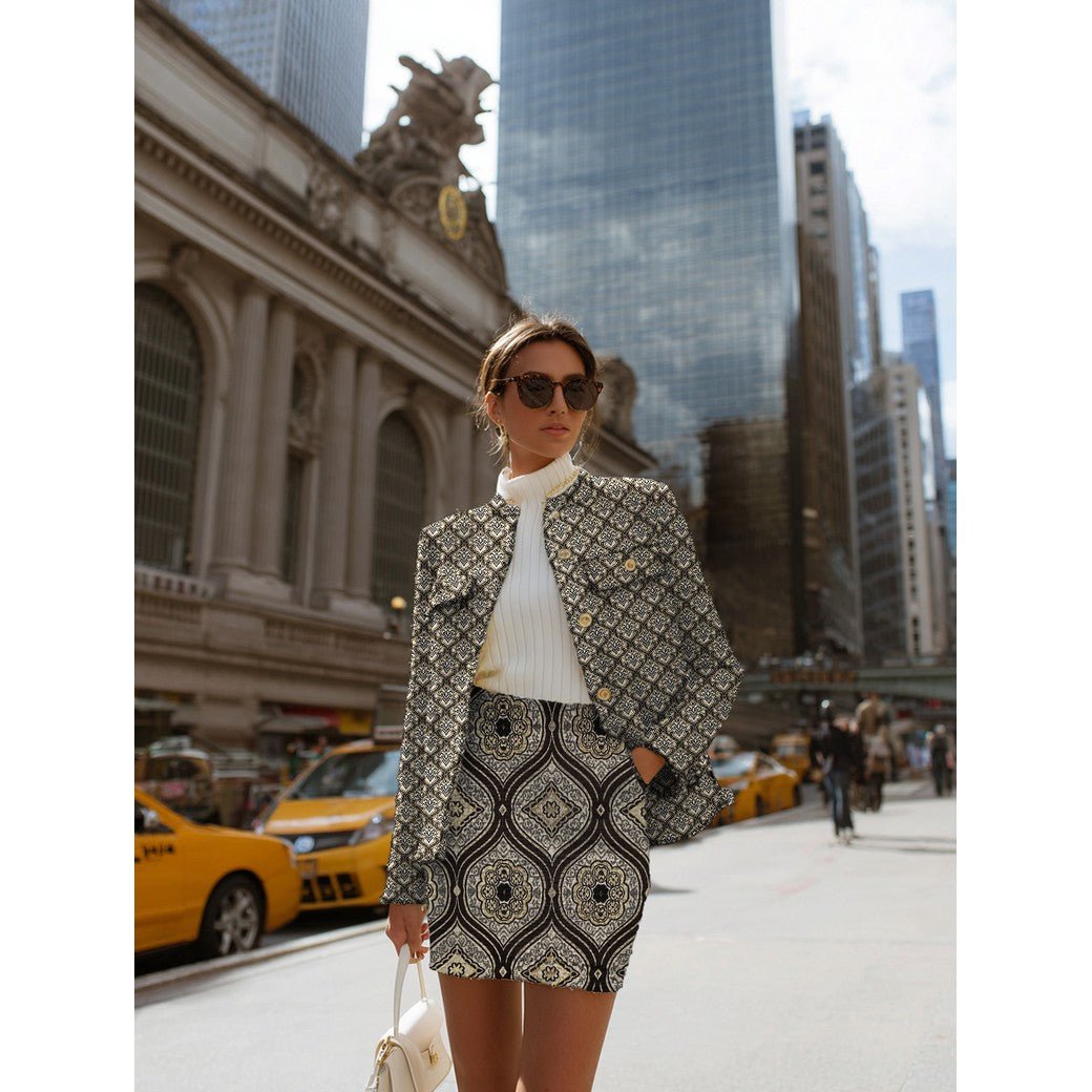 Attēls ar Gobelēns - ornamenti 310 g/m² – pieejams Šarlotes audumi