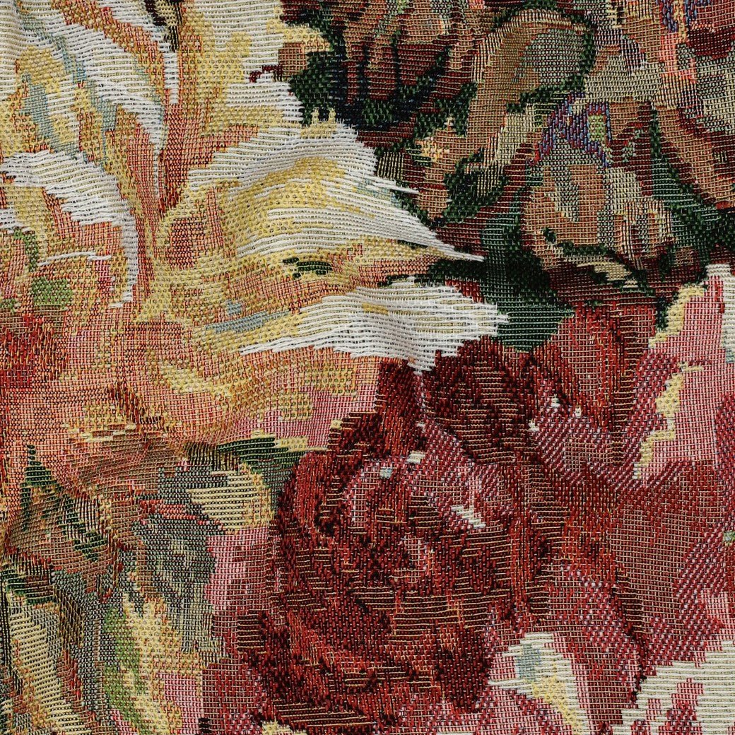 Attēls ar Gobelēns - sārtās peonijas 310 g/m² – pieejams Šarlotes audumi