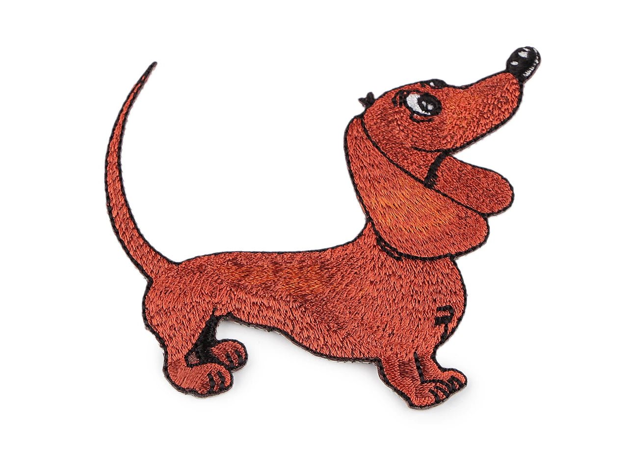 Attēls ar Ielāps uzgludināms Taksītis| 8 x 9 cm – pieejams Šarlotes audumi