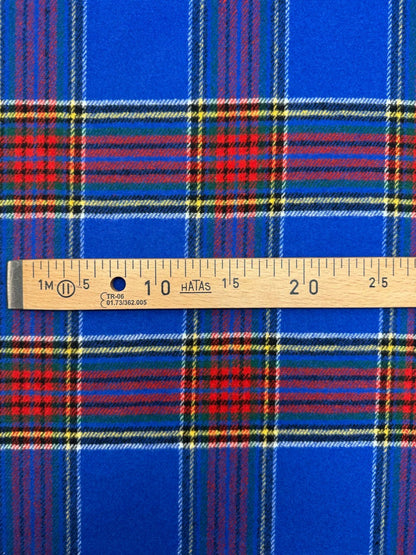 IItālijas tvīda rūtainais audums | 76% poliamīds | 15% vilna | 9% kokvilna | 290 g/m² | 150 cm
