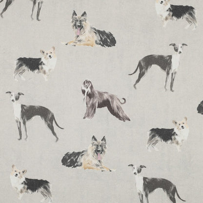Tissu en toile - chiens 225 g/m²