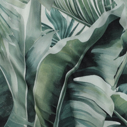 Image avec toile canvas - feuilles tropicales 225 g/m² – disponible chez Šarlotes audumi