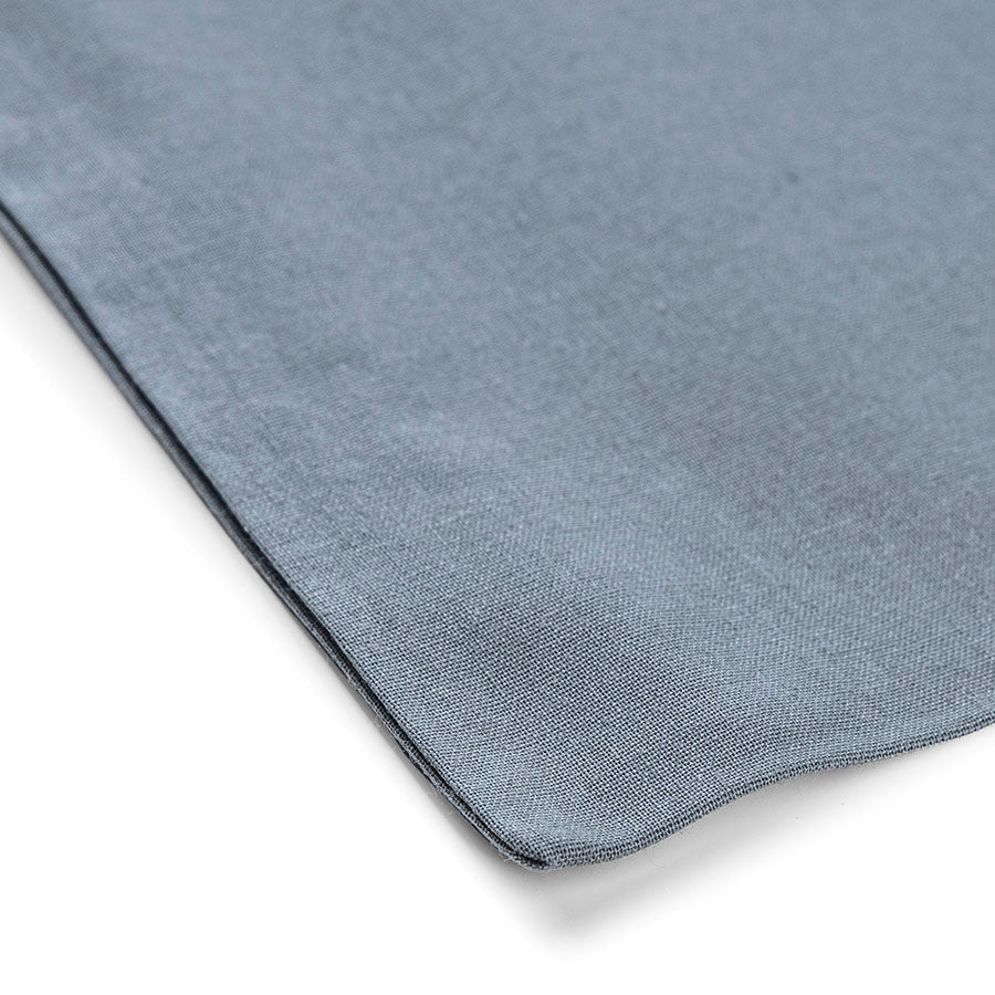 Image of a cotton fabric bag with long handles 38 x 42 cm 140 g/m² - gray – available at Charlotte's Fabrics