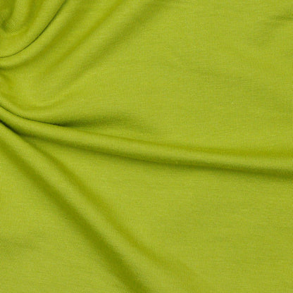 Maille bouclette en coton - vert citron vert 235 g/m² (certif. GOTS)