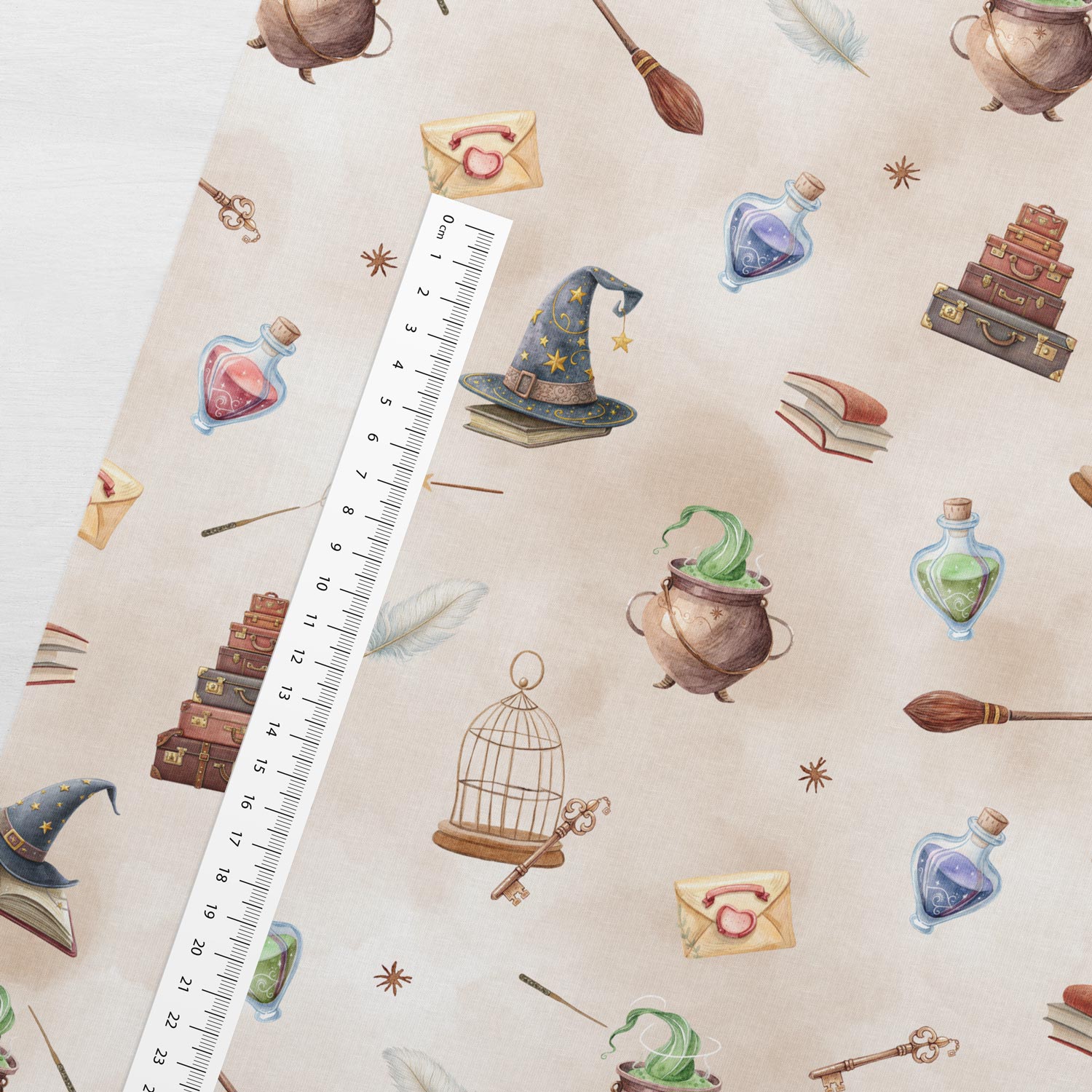 Attēls ar Kokvilnas cilpiņtrikotāža - magic 250 g/m² – pieejams Šarlotes audumi