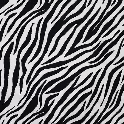 Attēls ar Kokvilnas cilpiņtrikotāža - zebra 230 g/m² – pieejams Šarlotes audumi