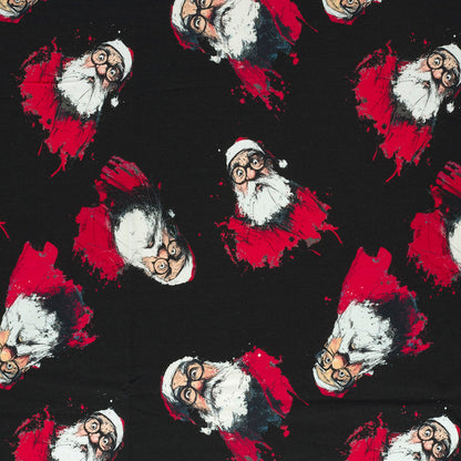 Image with cotton loop-knit Santa Claus 250 g/m² – available online at Charlotte Fabrics