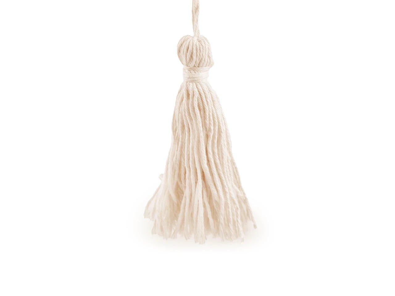 Attēls ar Kokvilnas pušķis 12.5 cm (tassel) – pieejams Šarlotes audumi