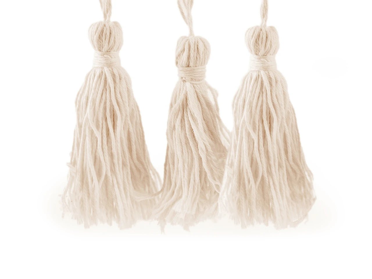 Attēls ar Kokvilnas pušķis 12.5 cm (tassel) – pieejams Šarlotes audumi