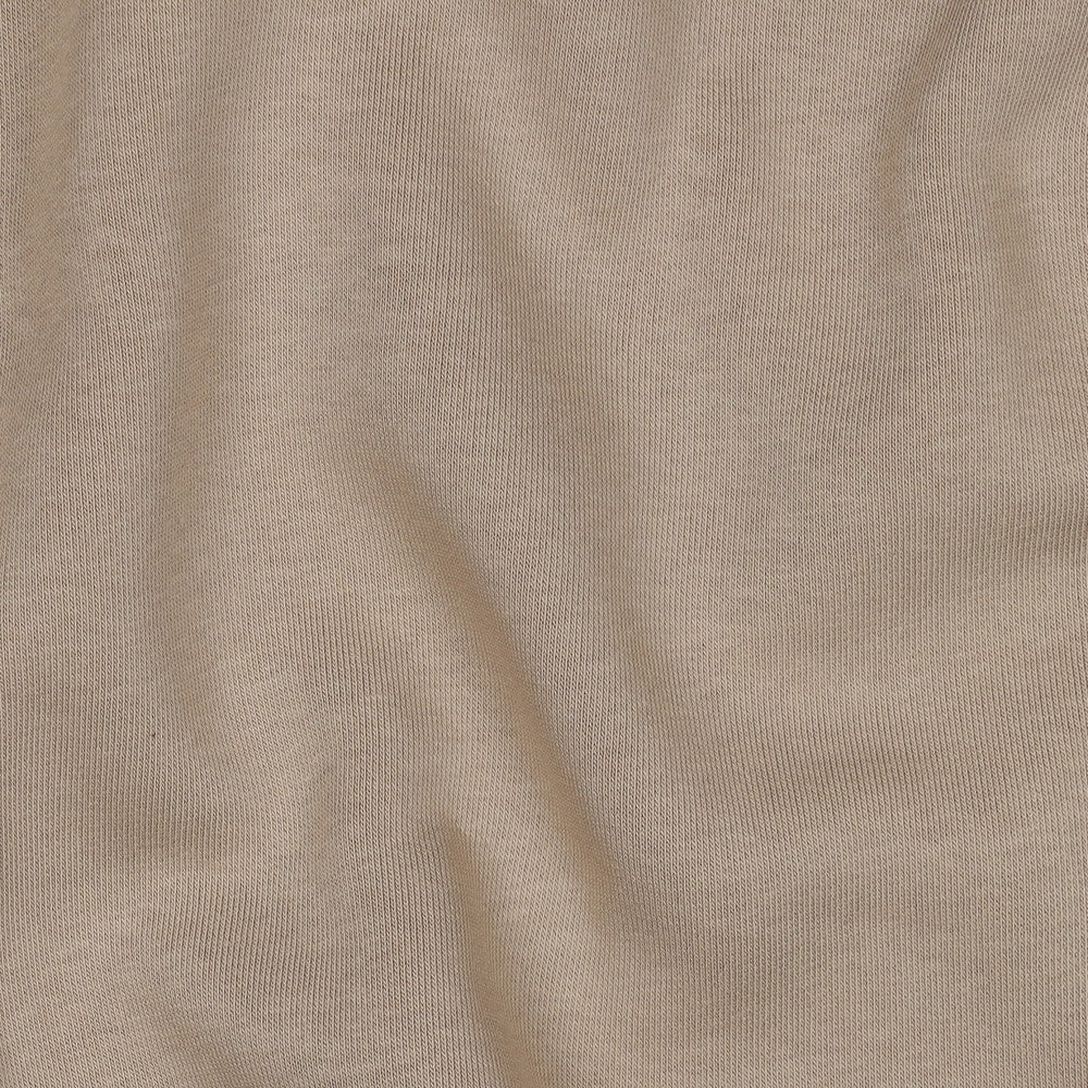 Attēls ar Kokvilnas siltināta trikotāža - bēša 285 g/m² – pieejams Šarlotes audumi