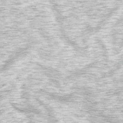 Image en jersey ouaté en coton - chiné gris clair 285 g/m² – disponible chez Šarlotes audumi