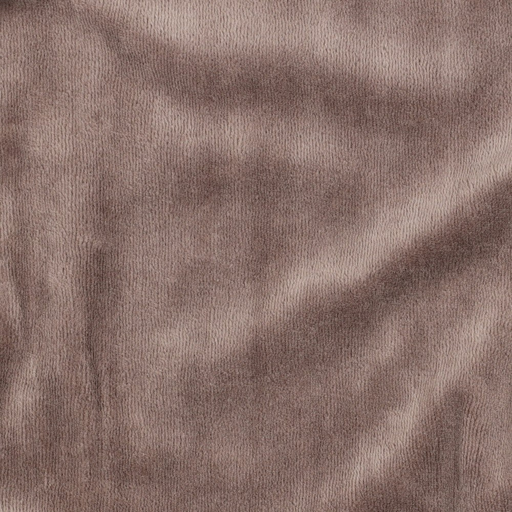 Attēls ar Kokvilnas velūrs - gaiši brūns 250 g/m² – pieejams Šarlotes audumi