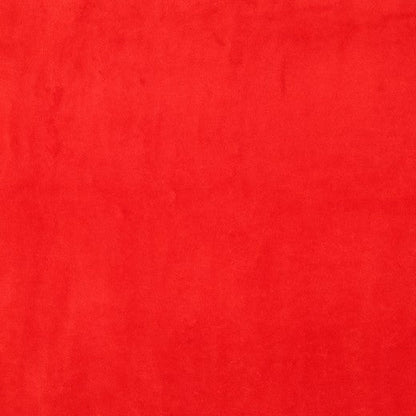 Velours de coton - rouge 250 g/m²