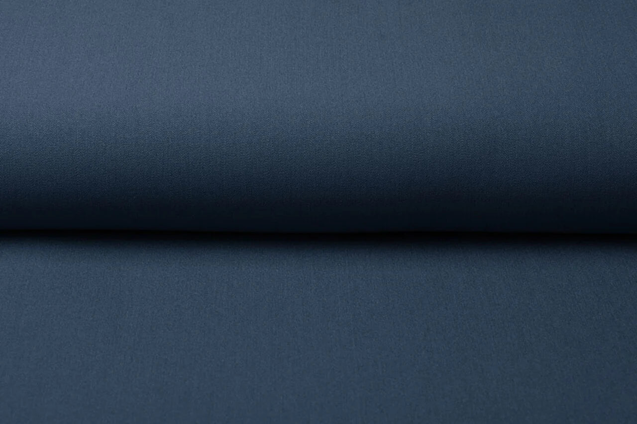 Attēls ar Kostīmaudums ar elastānu - džinsu zils 275 g/m² – pieejams Šarlotes audumi