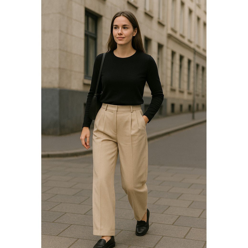 Attēls ar Kostīmaudums ar elastānu - melns 200 g/m² – pieejams Šarlotes audumi