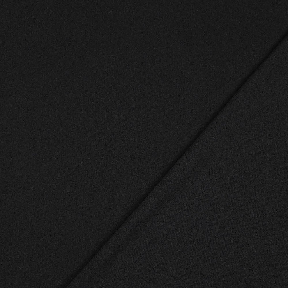 Attēls ar Kostīmaudums ar elastānu - melns 200 g/m² – pieejams Šarlotes audumi