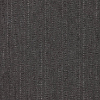 Image of suiting fabric with a fine lurex stripe | grey | 195 g/m² | 145 cm – available at Šarlotes audumi