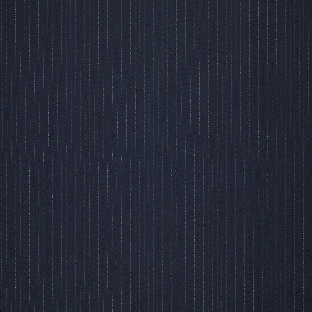 Attēls ar Kostīmaudums ar smalku lureksa svītru - tumši zils | 195 g/m² | 145 cm – pieejams Šarlotes audumi