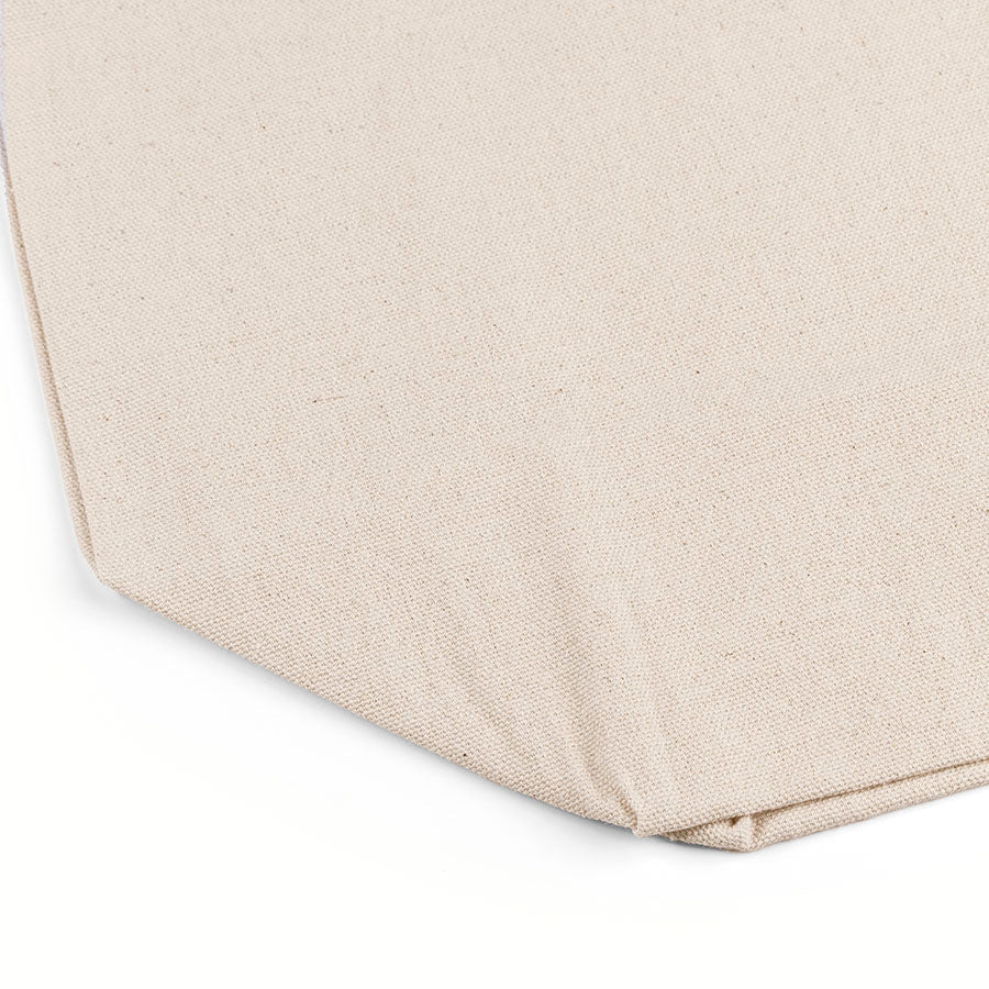 Attēls ar Liela dabīgās kokvilnas iepirkumu soma 60 × 40 × 16 cm 220 g/m² – pieejams Šarlotes audumi