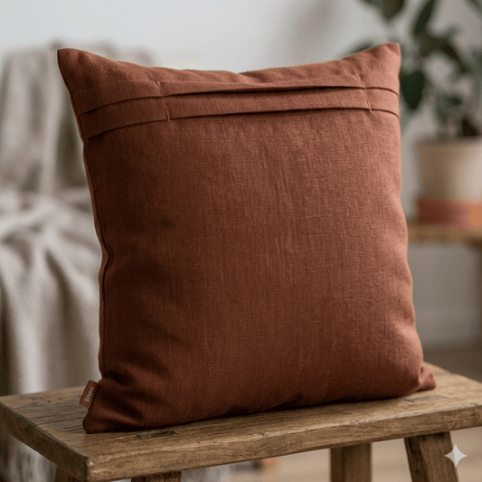 Attēls ar Lina audums–kanēlis 235 g/m² – pieejams Šarlotes audumi