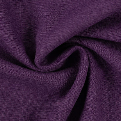 Attēls ar Lina audums-tumši violets 260 g/m² – pieejams internetā Šarlotes audumi