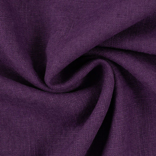 Paveikslėlis su Lina audinys – tamsiai violetinis 260 g/m² – galima įsigyti internetu Šarlotės audiniai
