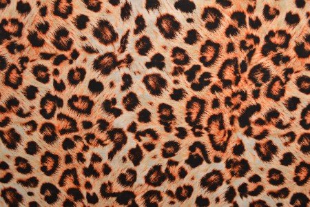 Nuotrauka su linu ir medvilne, leopardo raštas, 170 g/m² – galima įsigyti Šarlotės audiniuose
