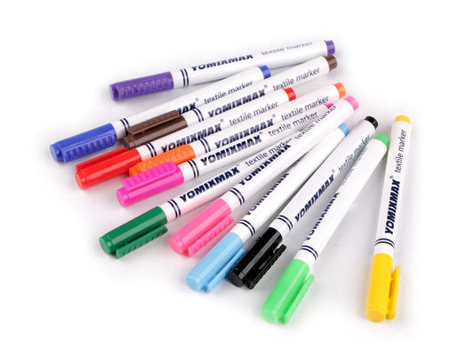 Marķieri - flomāsteri tekstilam