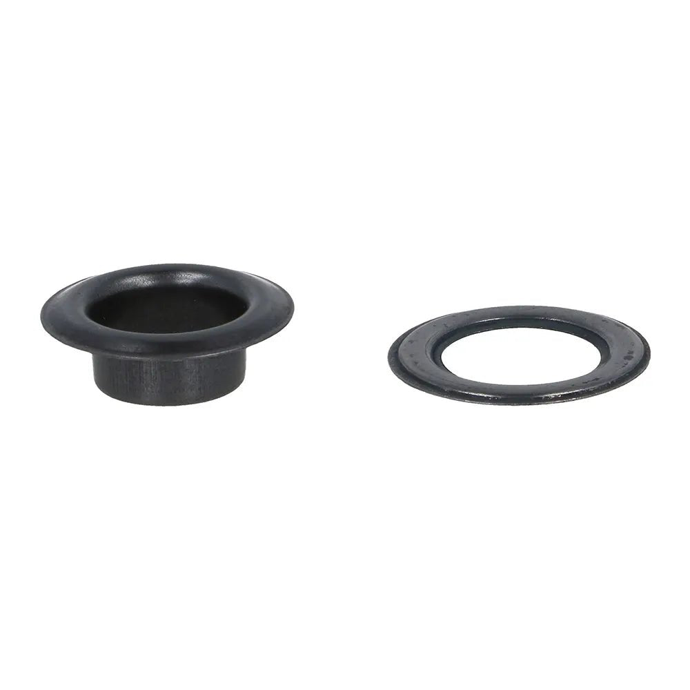 Metāla gredzeni, Luversi 14 mm (10 gab.) Milward - melni