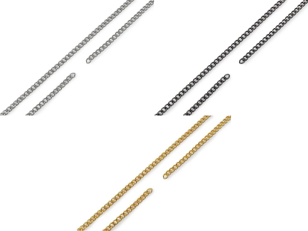 Attēls ar Metāla ķēde rokassomai 120 cm| dažādu krāsu – pieejams Šarlotes audumi