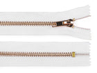 White with gold