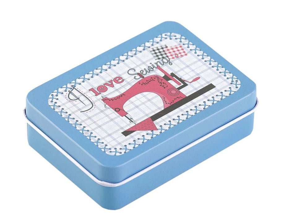 Attēls ar Metāla šūšanas kastīte – pieejams Šarlotes audumi