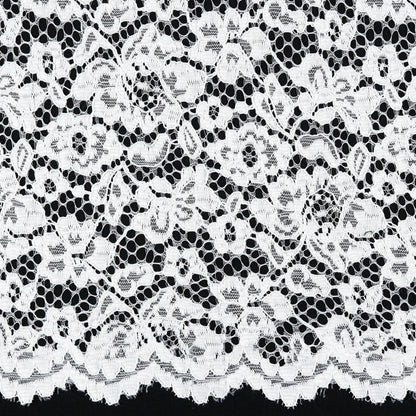 Tissu dentelle blanc 130 g/m²