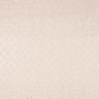 Tissu en dentelle - douce teinte pêche 150 g/m²