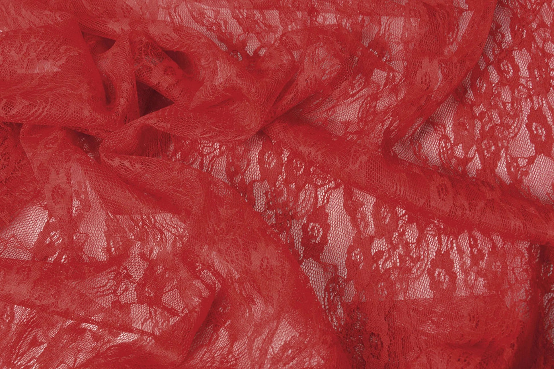 Image de tissu en dentelle fin, rouge 50 g/m² – disponible chez Šarlotes audumi